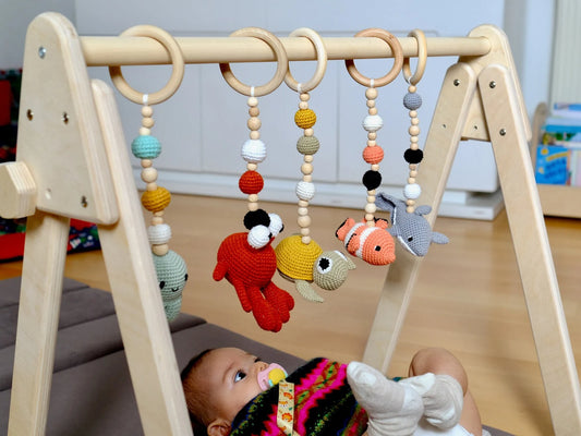 Jeux sensoriels pour bébé
