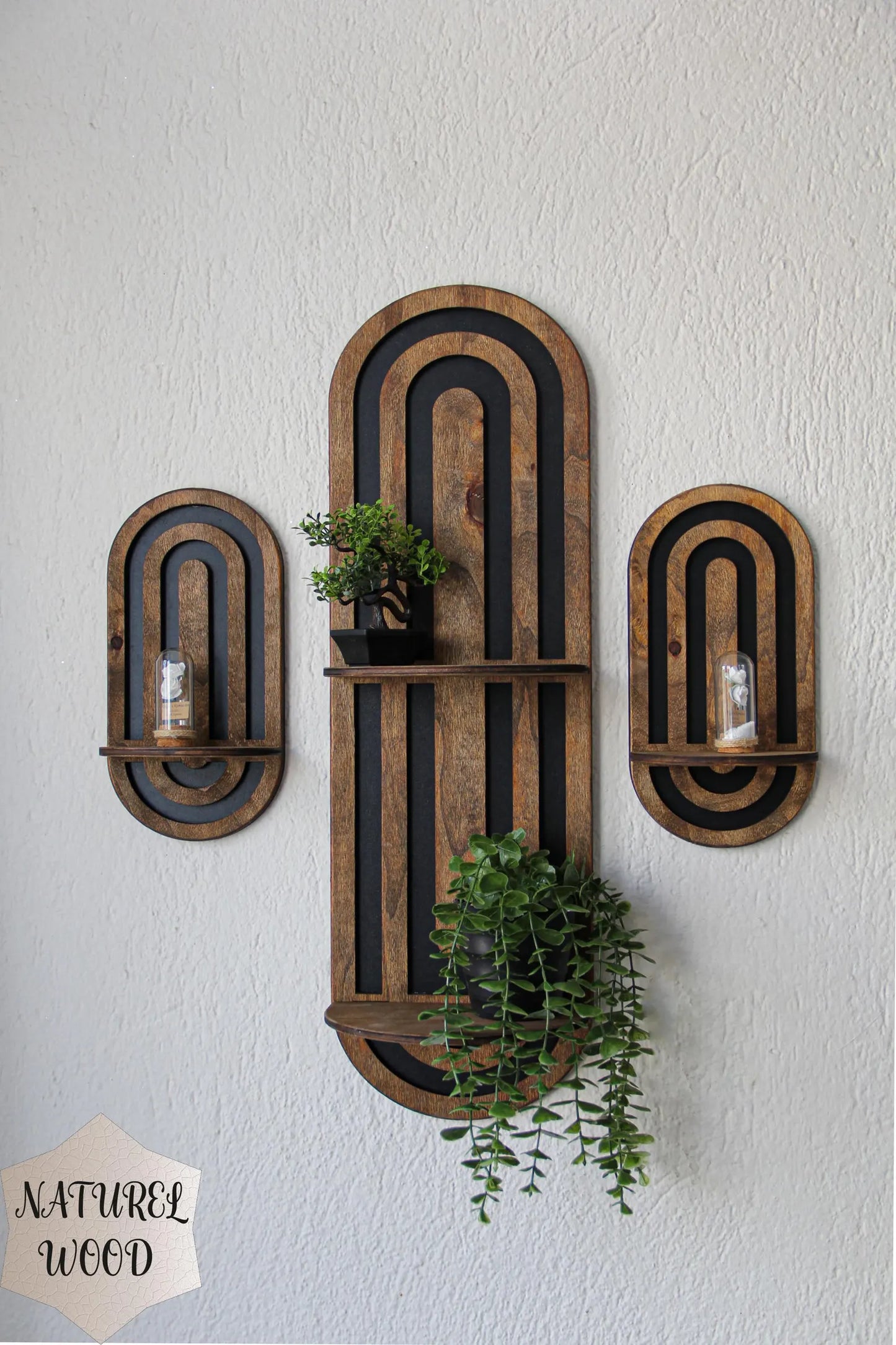 ✨ رفوف القوس الفاخرة – لمسة ديكور أنيقة لمنزلك ✨