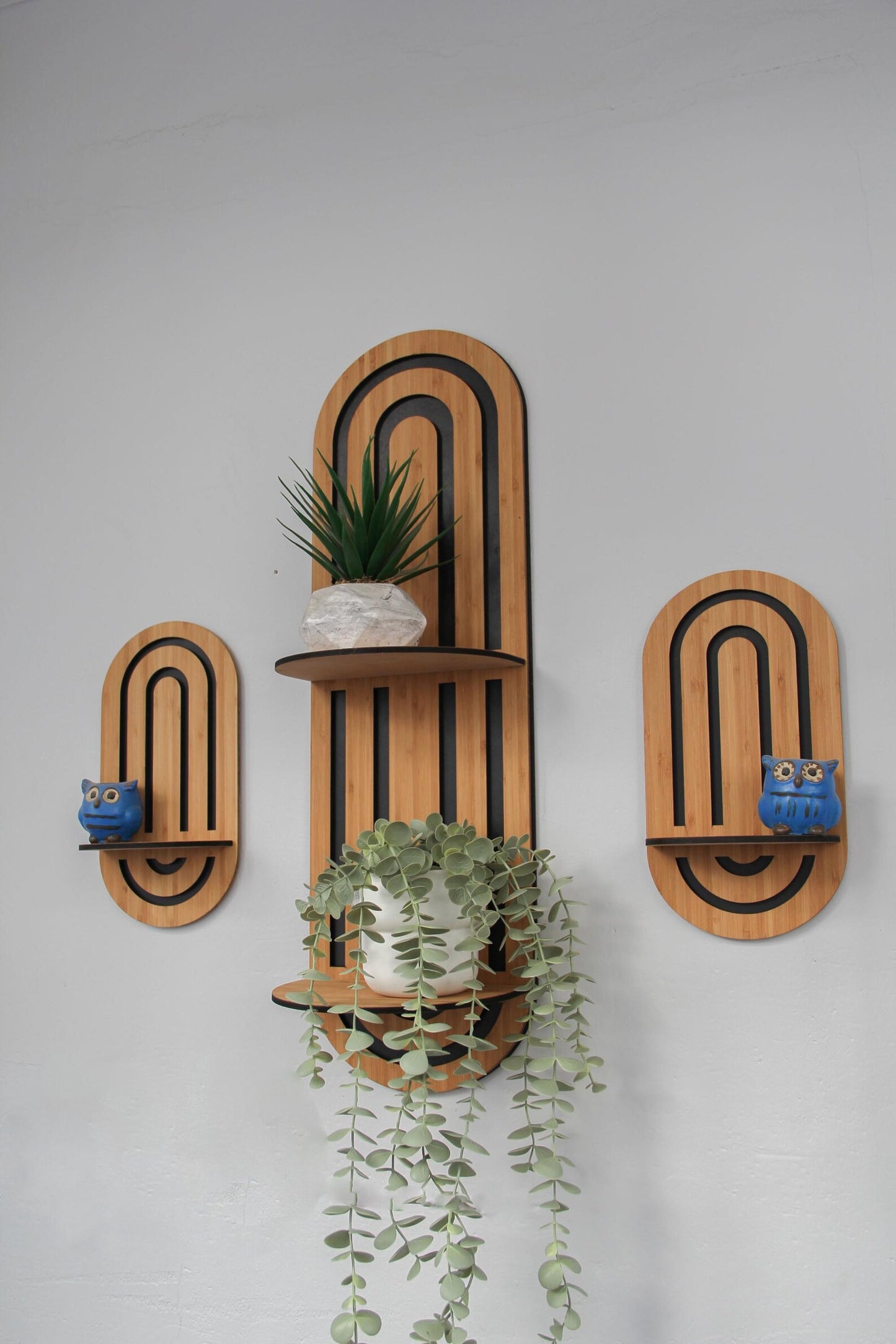 ✨ رفوف القوس الفاخرة – لمسة ديكور أنيقة لمنزلك ✨